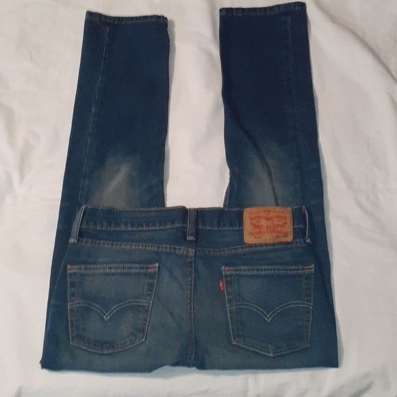 Mens Levi's 510 Skinny Jeans 30" x 30" Distressed - Picture 6 of 12